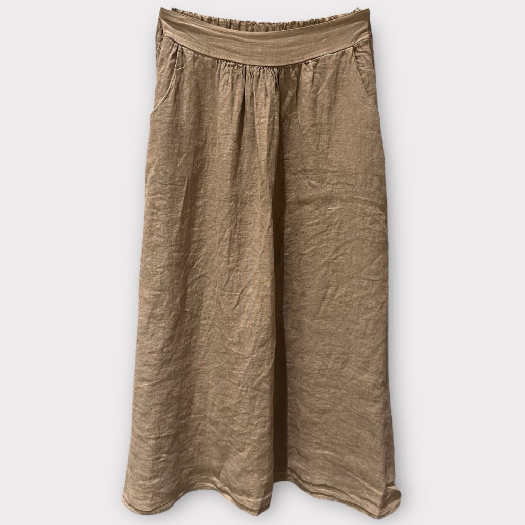 hørnederdel caramelo