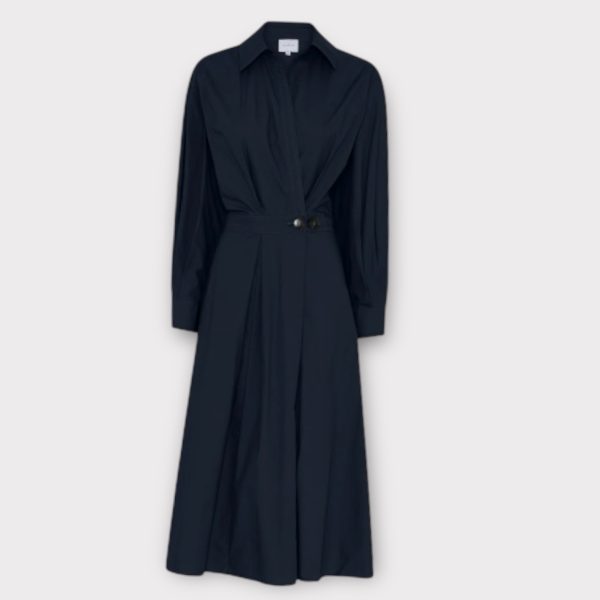 la rouge pia dress navy