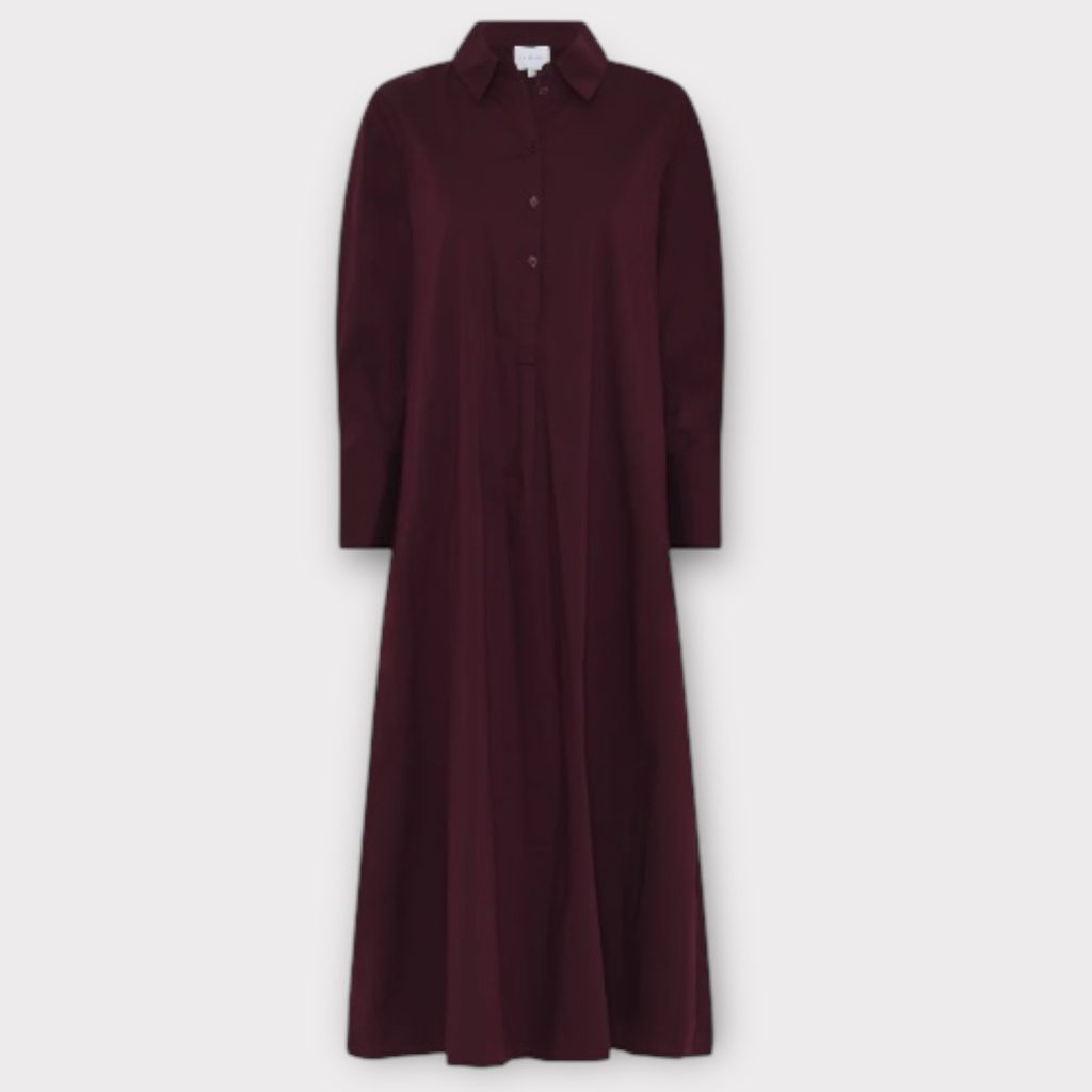 la rouge kamilla dress wine