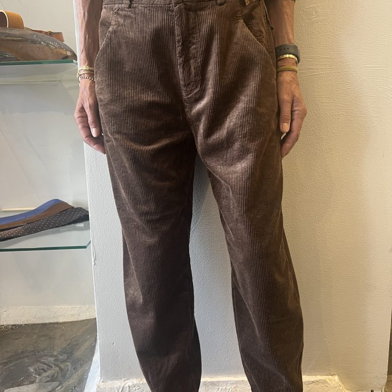 transit courderoy pant tobacco