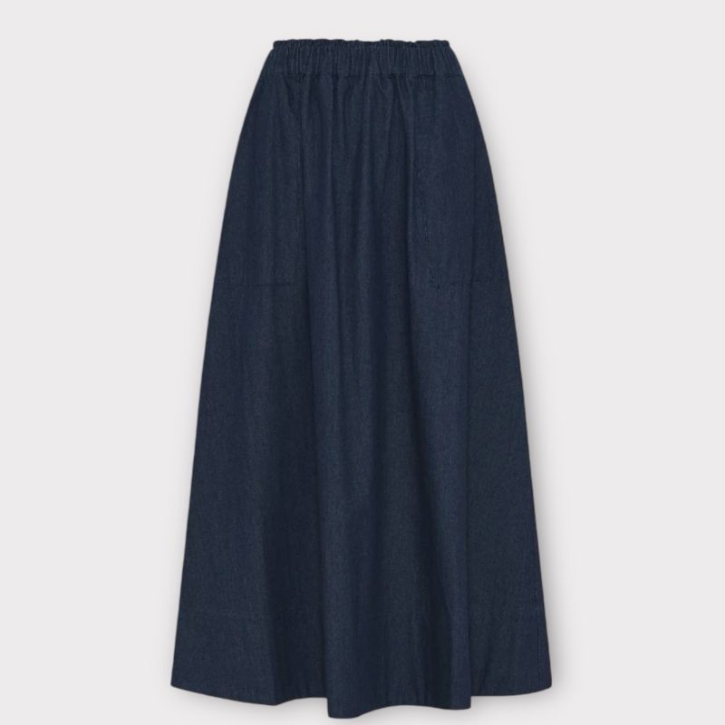 la rouge charlotte skirt denim