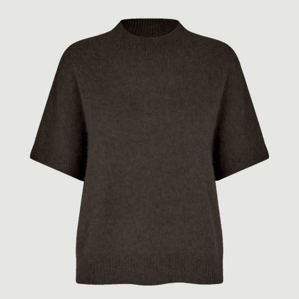 Six Ames Doanne Sweater Espresso Brown