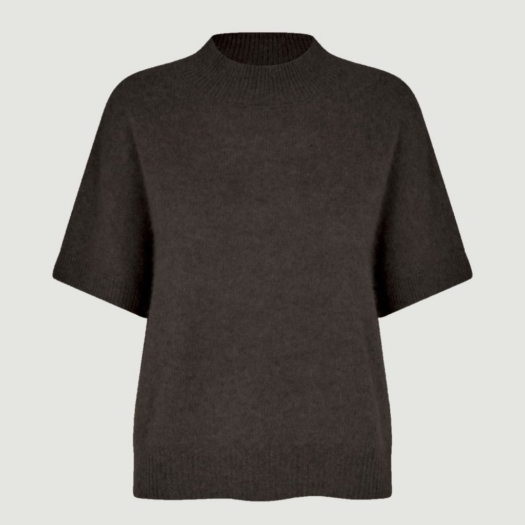 Six Ames Doanne Sweater Espresso Brown