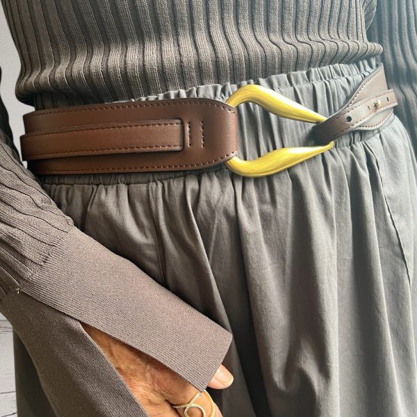 Plisse Copenhagen Fairy Belt Dark Brown