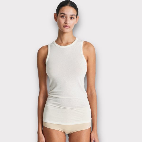 gai & lisva alberte wool top offwhite