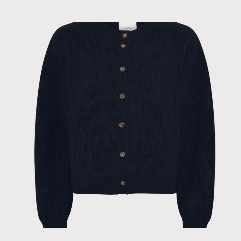 La Rouge Sisse Cardigan Navy Melange