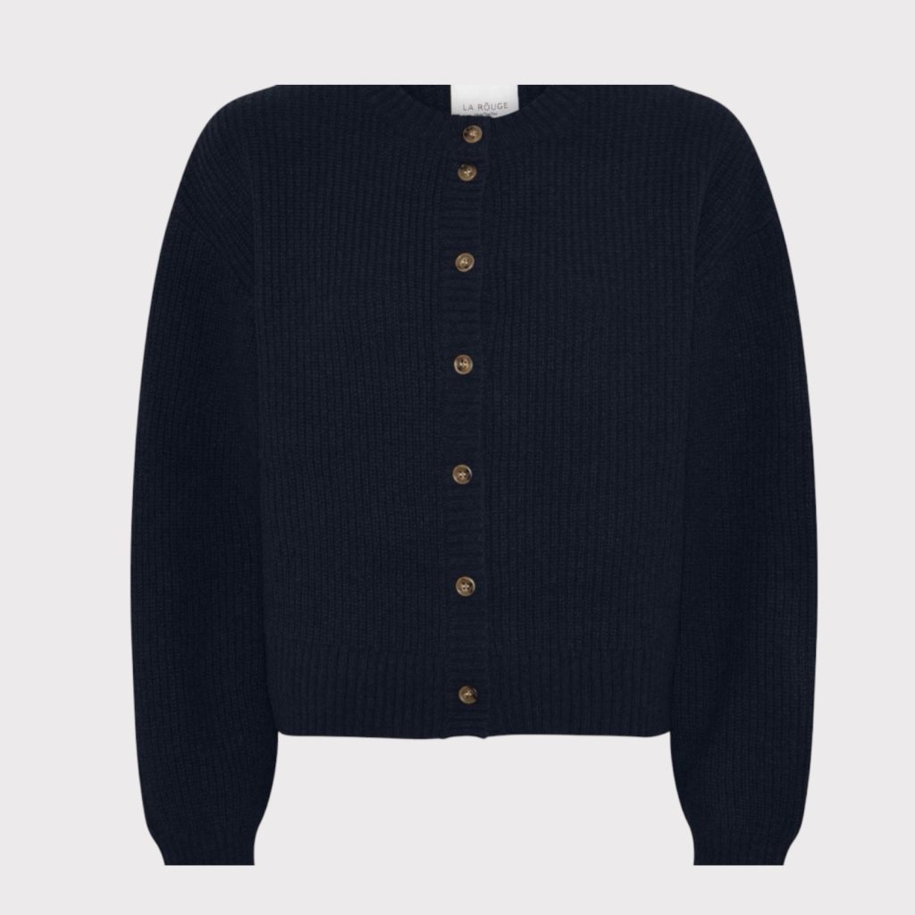 La Rouge Sisse Cardigan Navy Melange