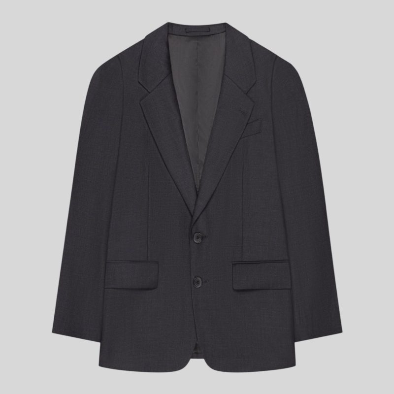 HERMAN Classic Jacket Super Wool Charcoal