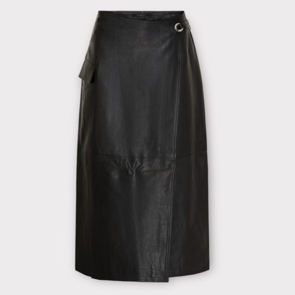 btf slå-om nederdel black