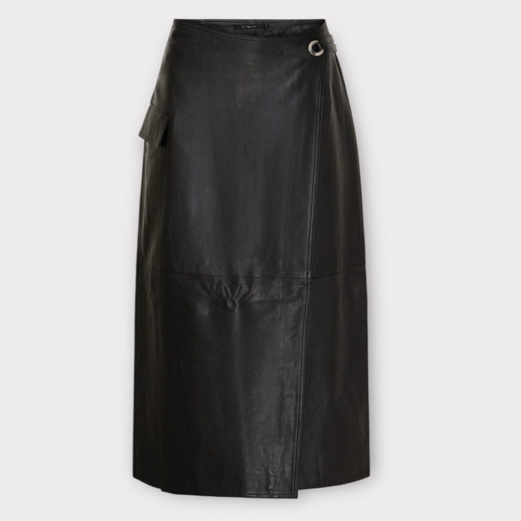 btf slå-om nederdel black