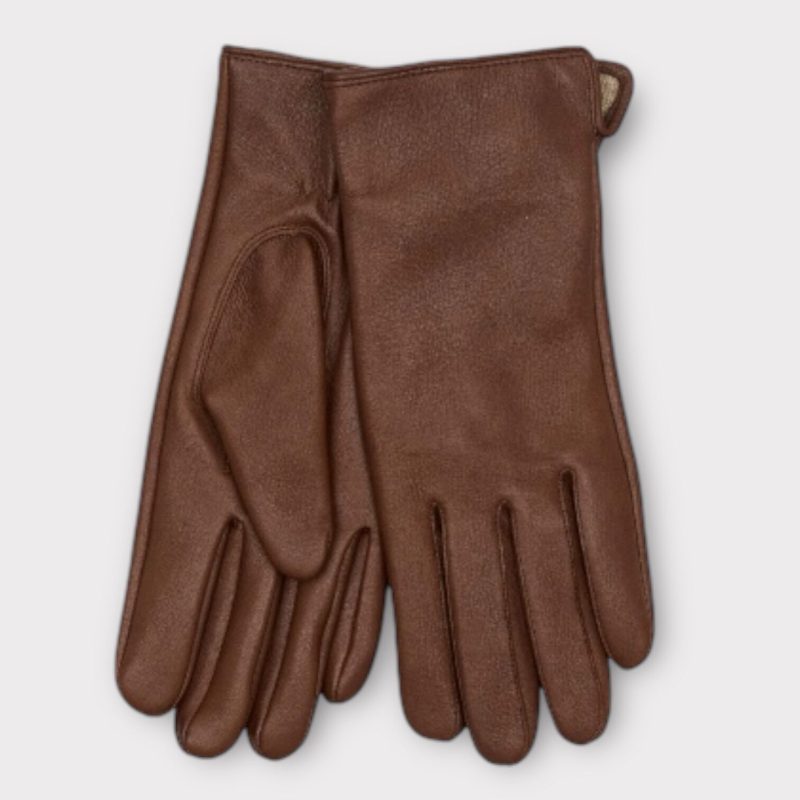 skindhandsker brown