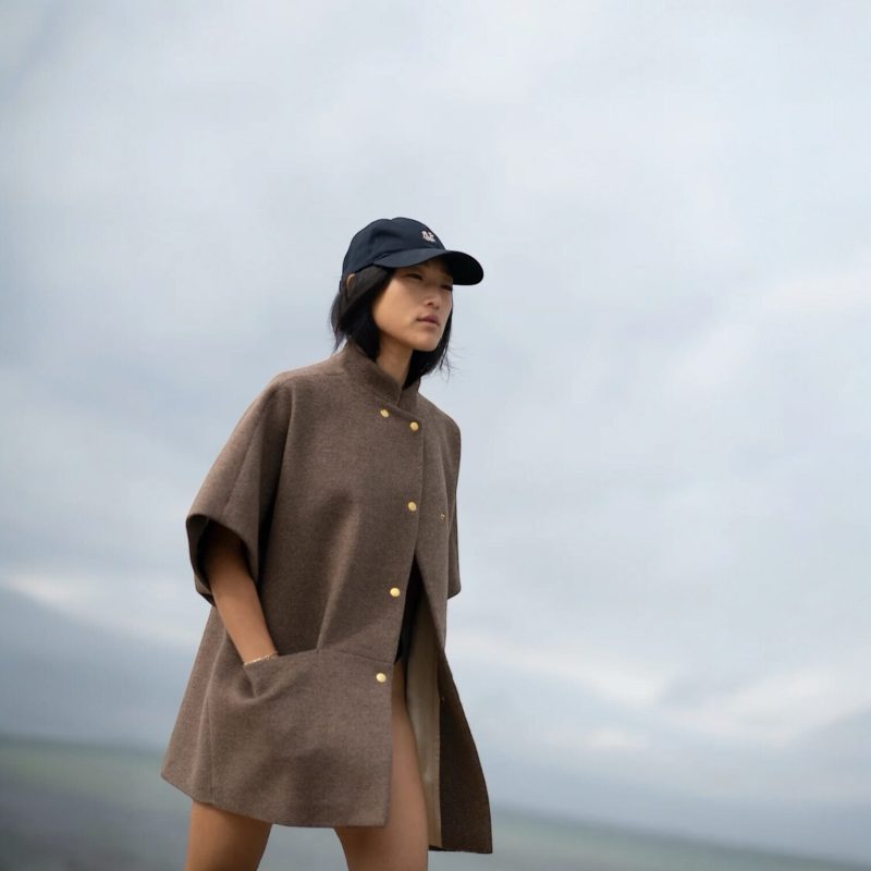 crowd short mok marino wool brown