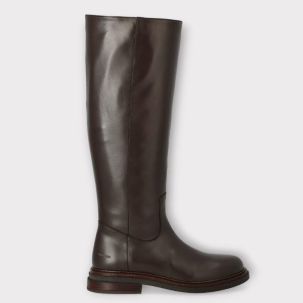 Angulus Langskaftet Støvle i Brunt Læder