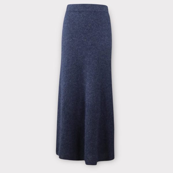Six Ames Isabella Skirt Deep Blue Melange