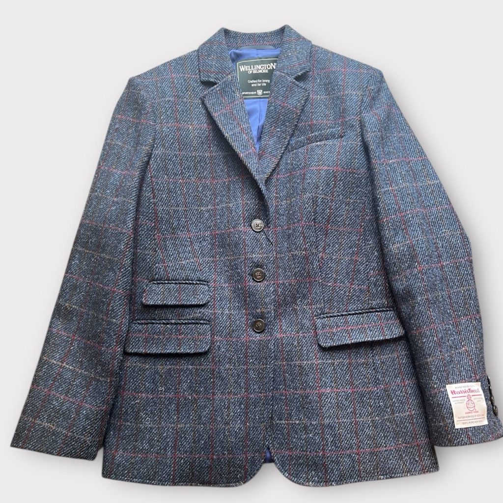 Carola Highland Blazer Scottish Blue