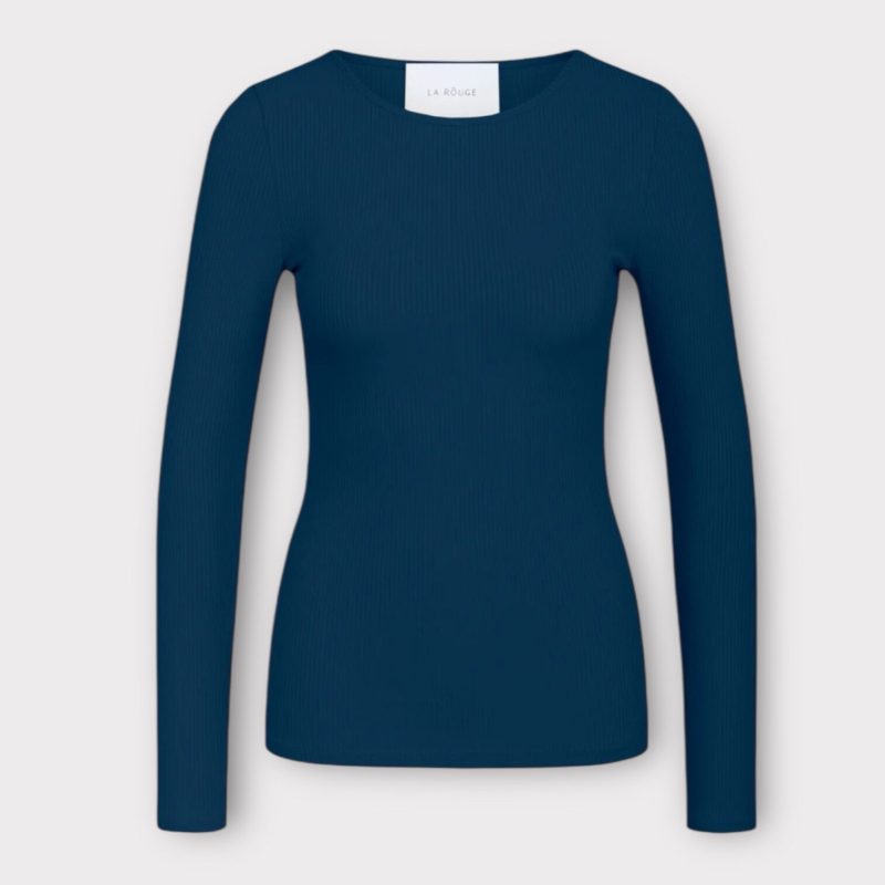 la rouge lisa l/s t-shirt navy