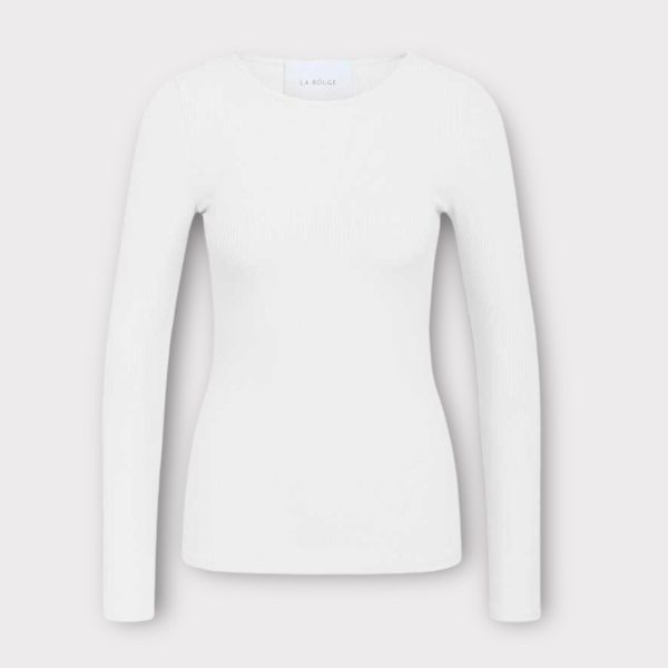 la rouge lisa l/s white