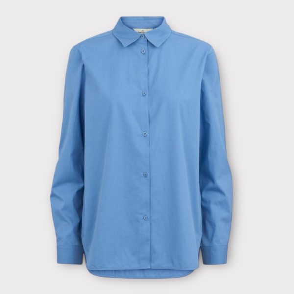 Basic Apparel Vilde Classic Shirt - Riviera