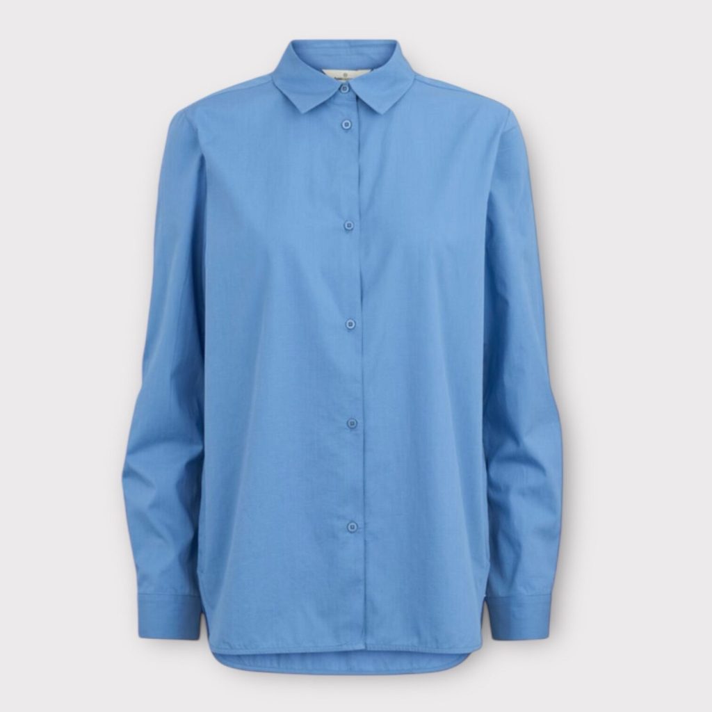 Basic Apparel Vilde Classic Shirt - Riviera