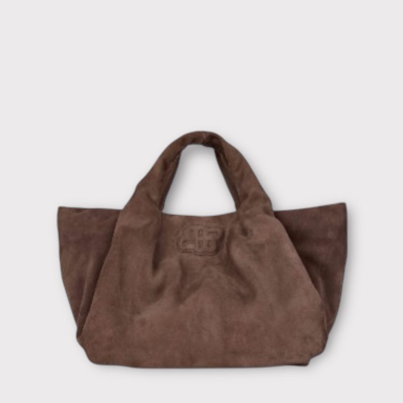 Munthe Lix Bag Suede Mocca