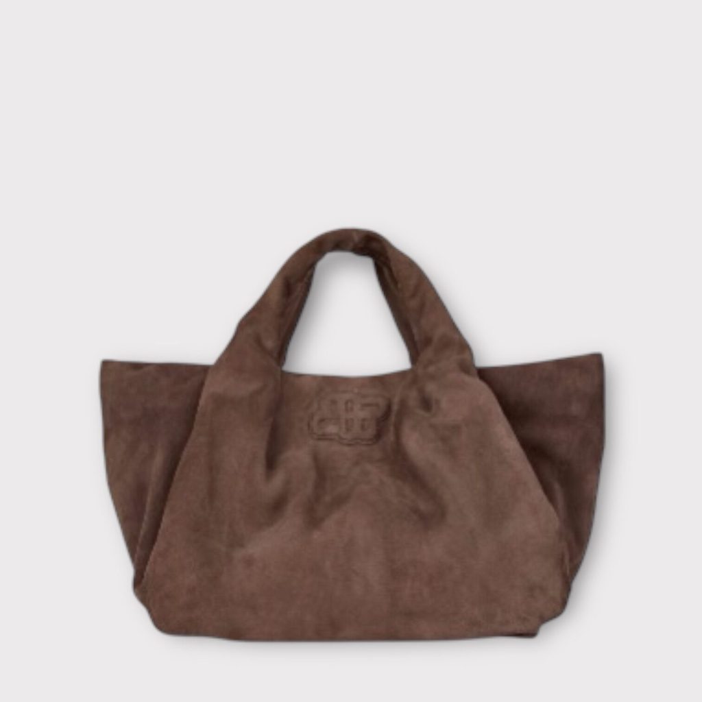 Munthe Lix Bag Suede Mocca