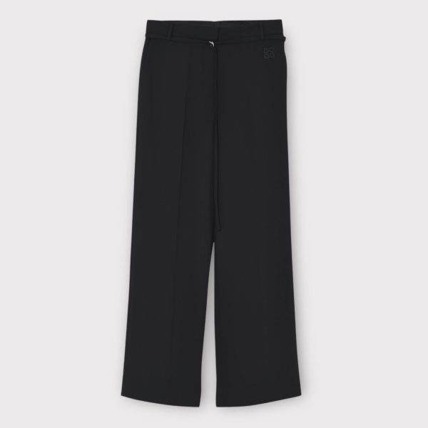 Elina Classic Gabardine Pants Black