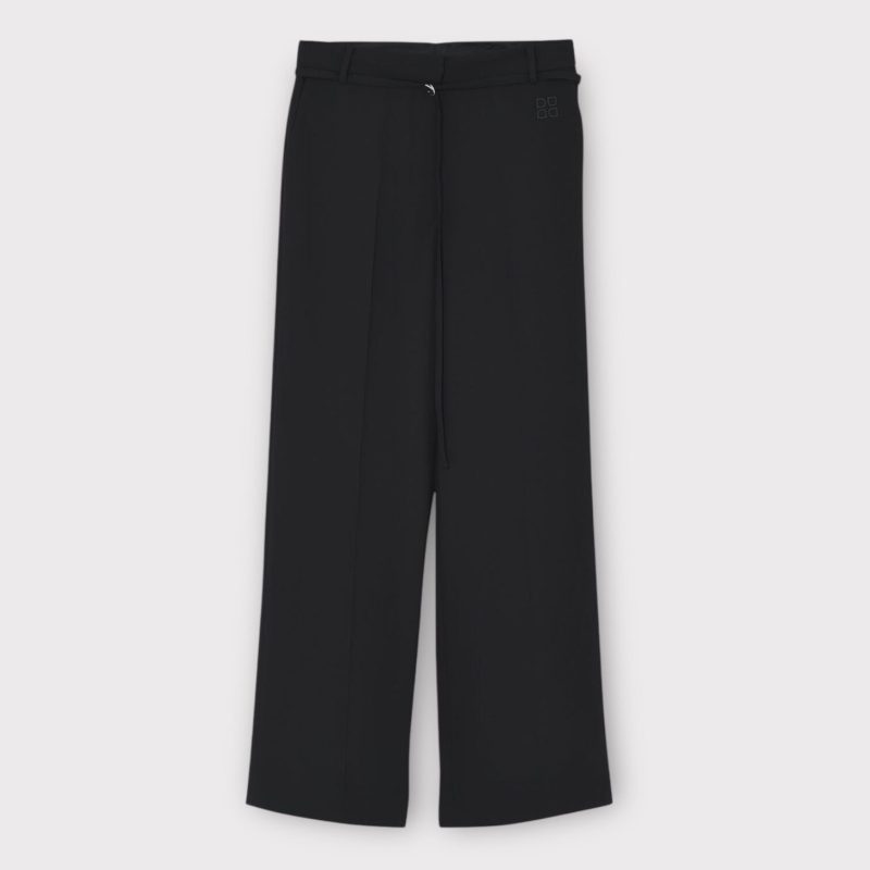 Elina Classic Gabardine Pants Black