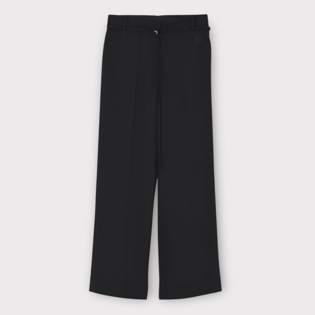 Elina Classic Gabardine Pants Black