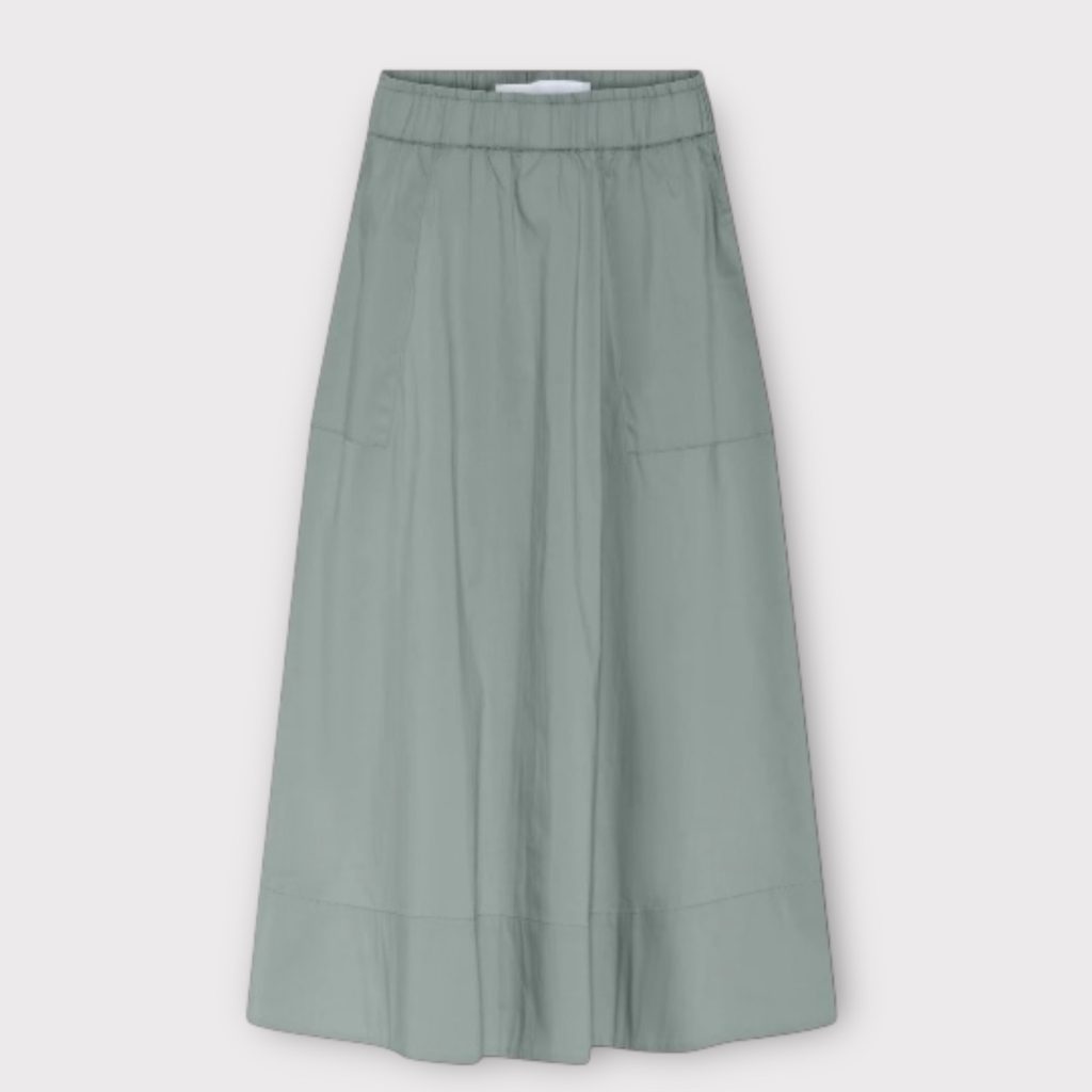 la rouge vilma skirt faded green