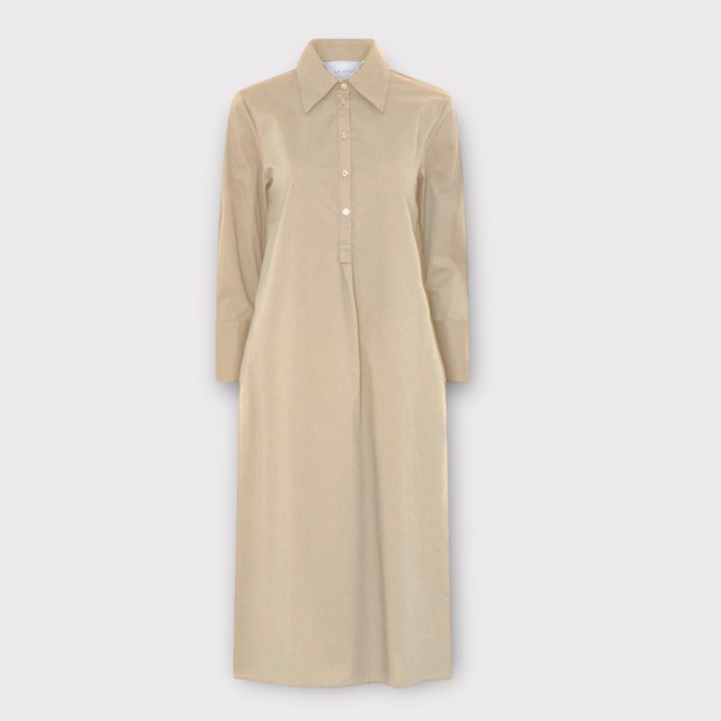 La Rouge NOOS Kamilla Shirt Dress Sand