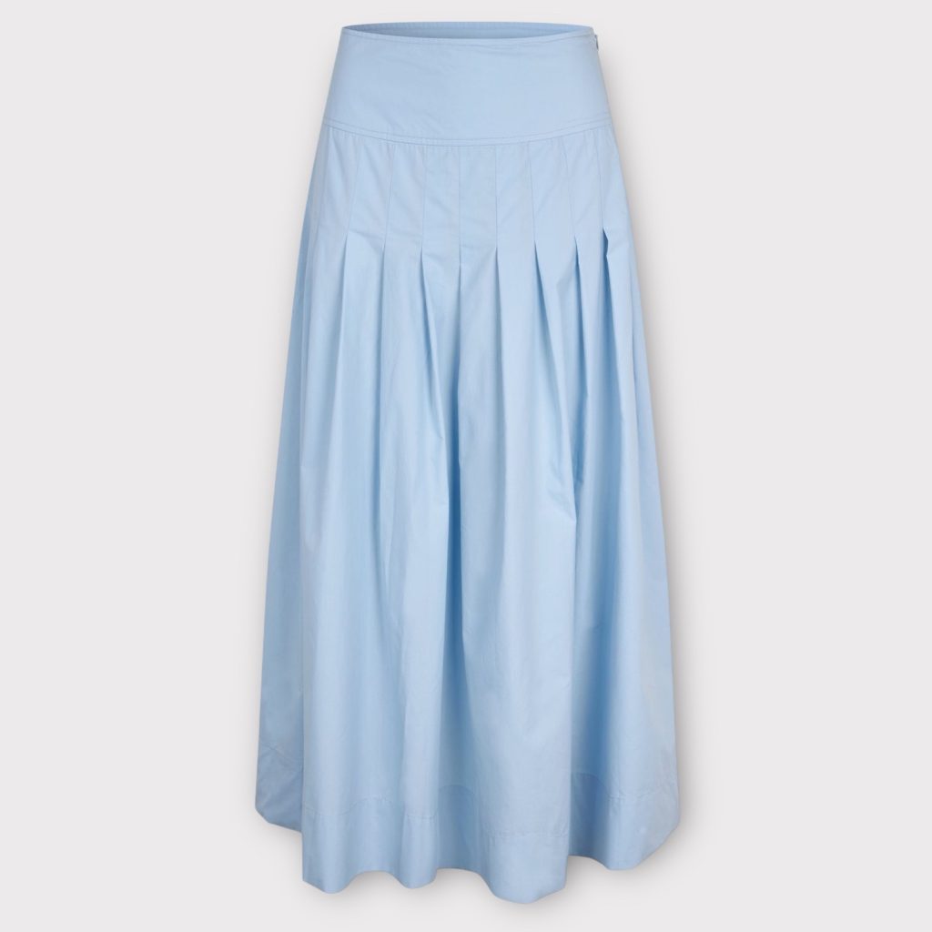six ames rebecca skirt sky blue