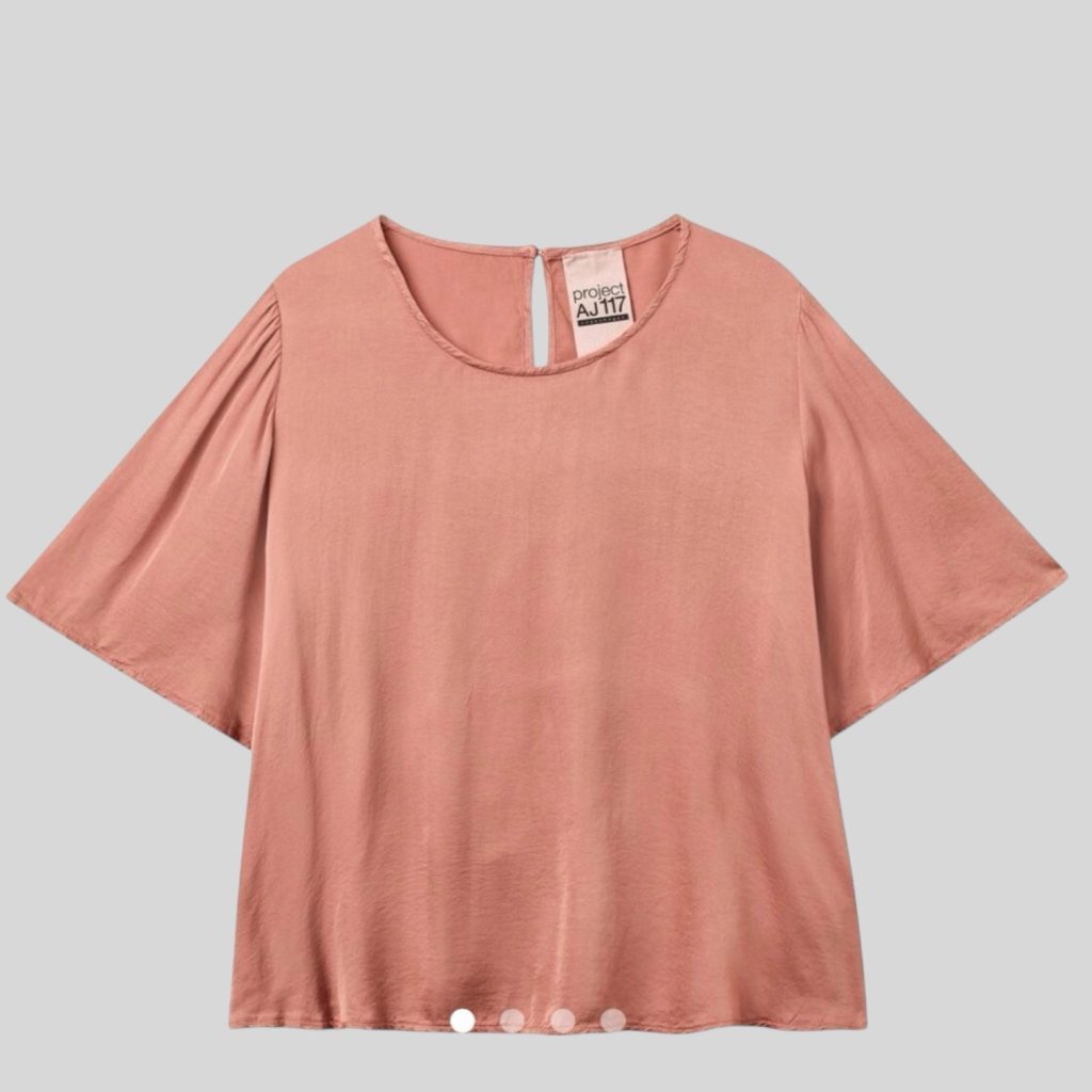 project aj117 rose blouse old rose