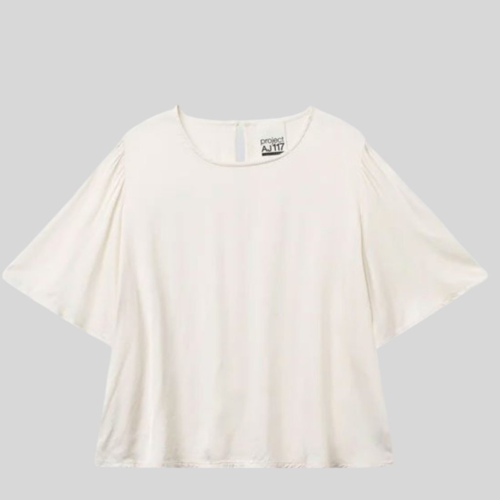 project aj117 rose blouse chalk