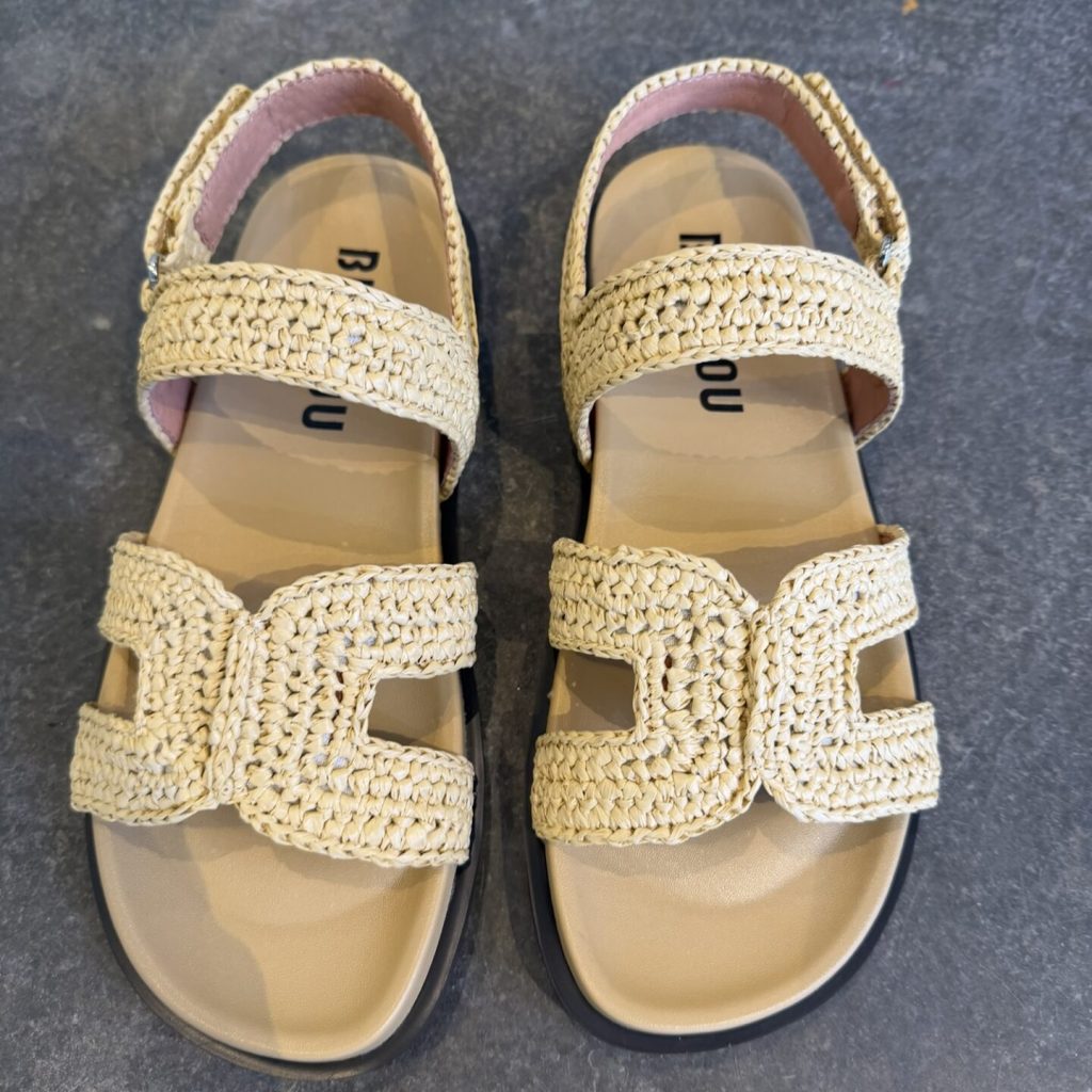 Bibi Lou Braided Straw Sandal