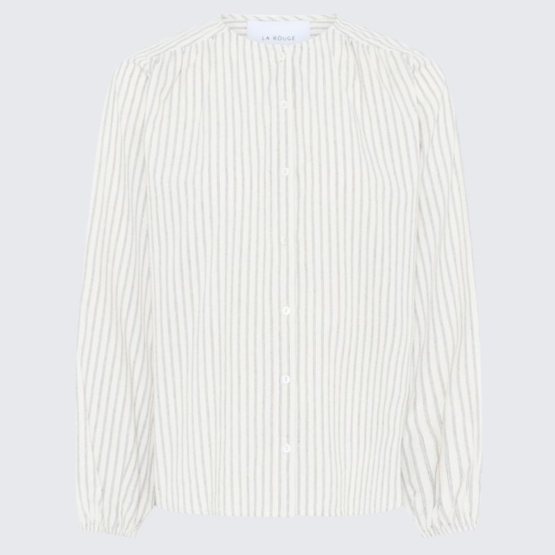 la rouge stinne blouse stripe