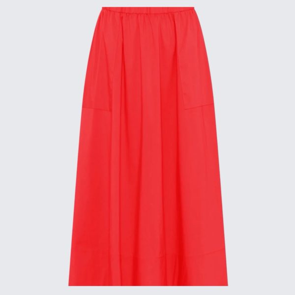 la rouge vilma skirt red