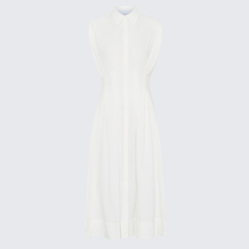 la rouge vilma dress white