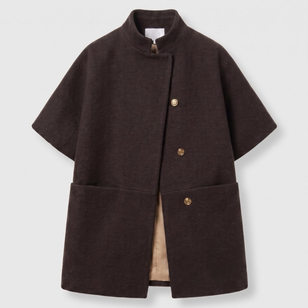Short Mok Wool Chocolate