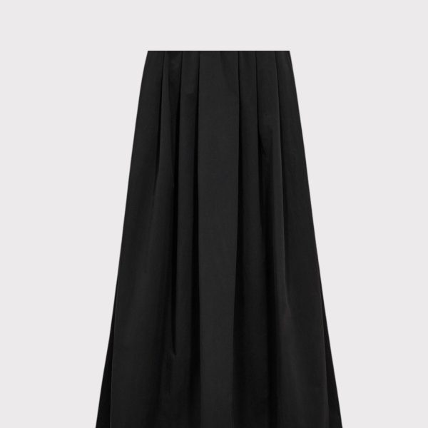 taktil pleat skirt black