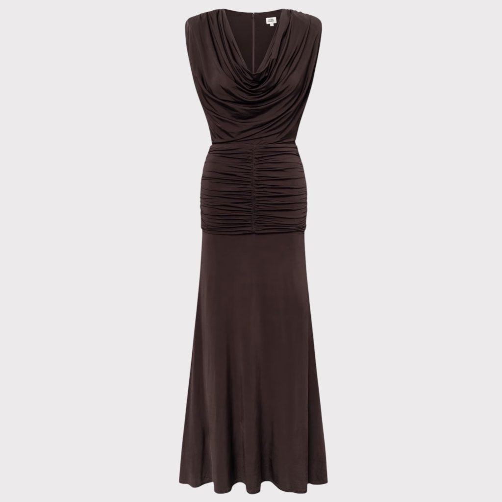 twist & tango jonquil dress coffee