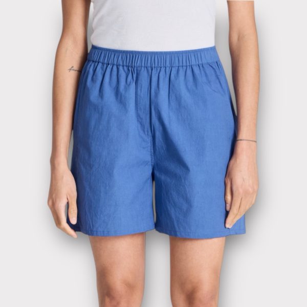 gai & Lisva poplin shorts blue