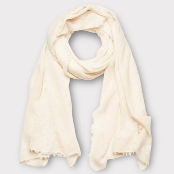 mouleta cashmere scarf nature