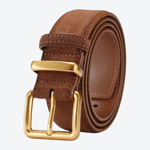 Plisse´ Gamma Belt Lt Brown