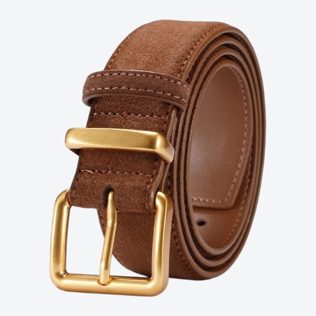 Plisse´ Gamma Belt Lt Brown