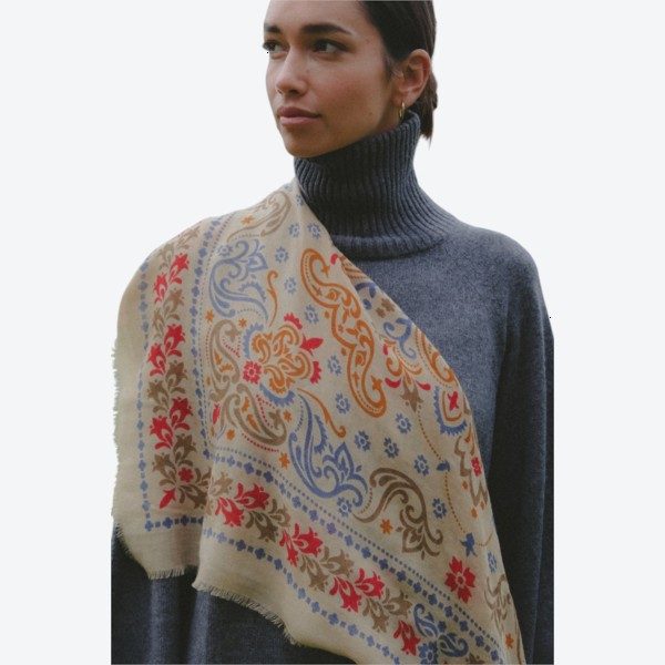 Maison Lecomte Bandana Bozeman Scarf
