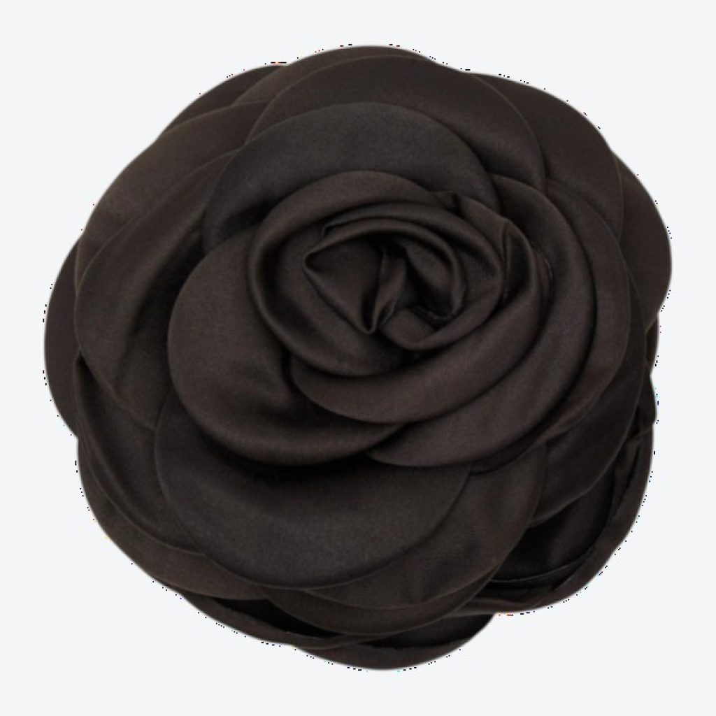 Pico Copenhagen Giant Satin Rose Claw Chocolate