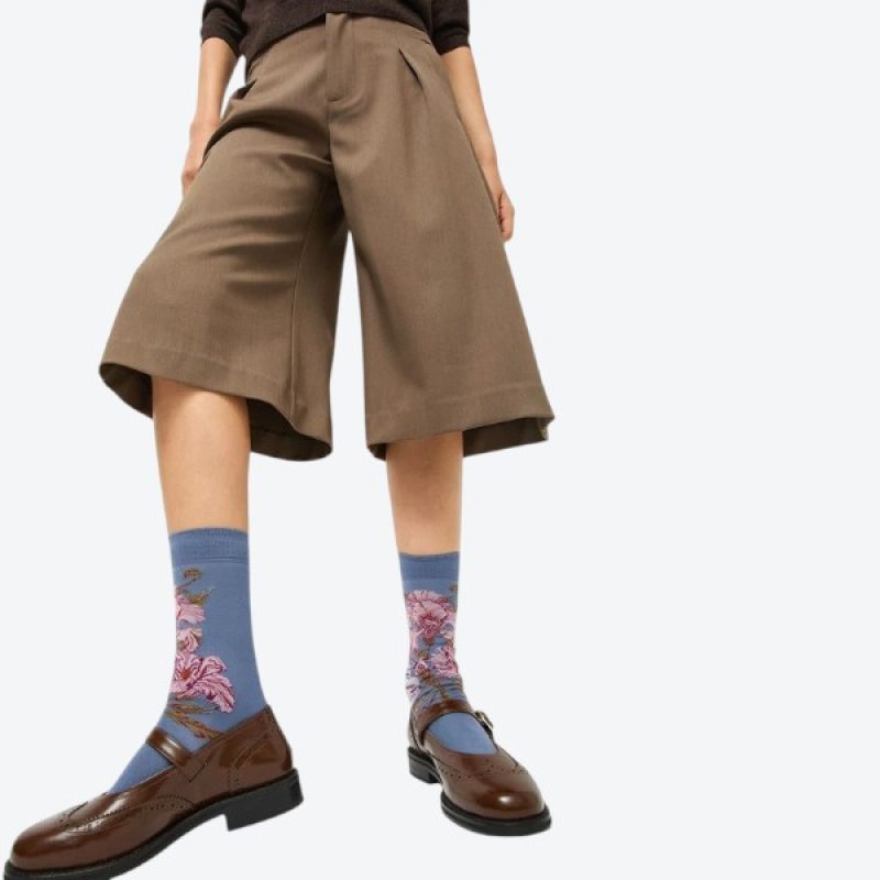 Maria La Rosa Lotus Flower Sock Acciaio