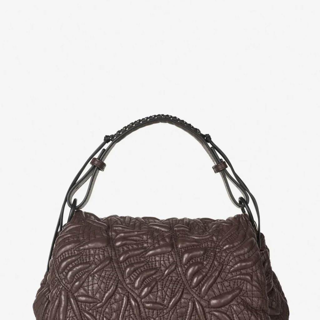 Munthe Foluke W Handle Bag Chocolate