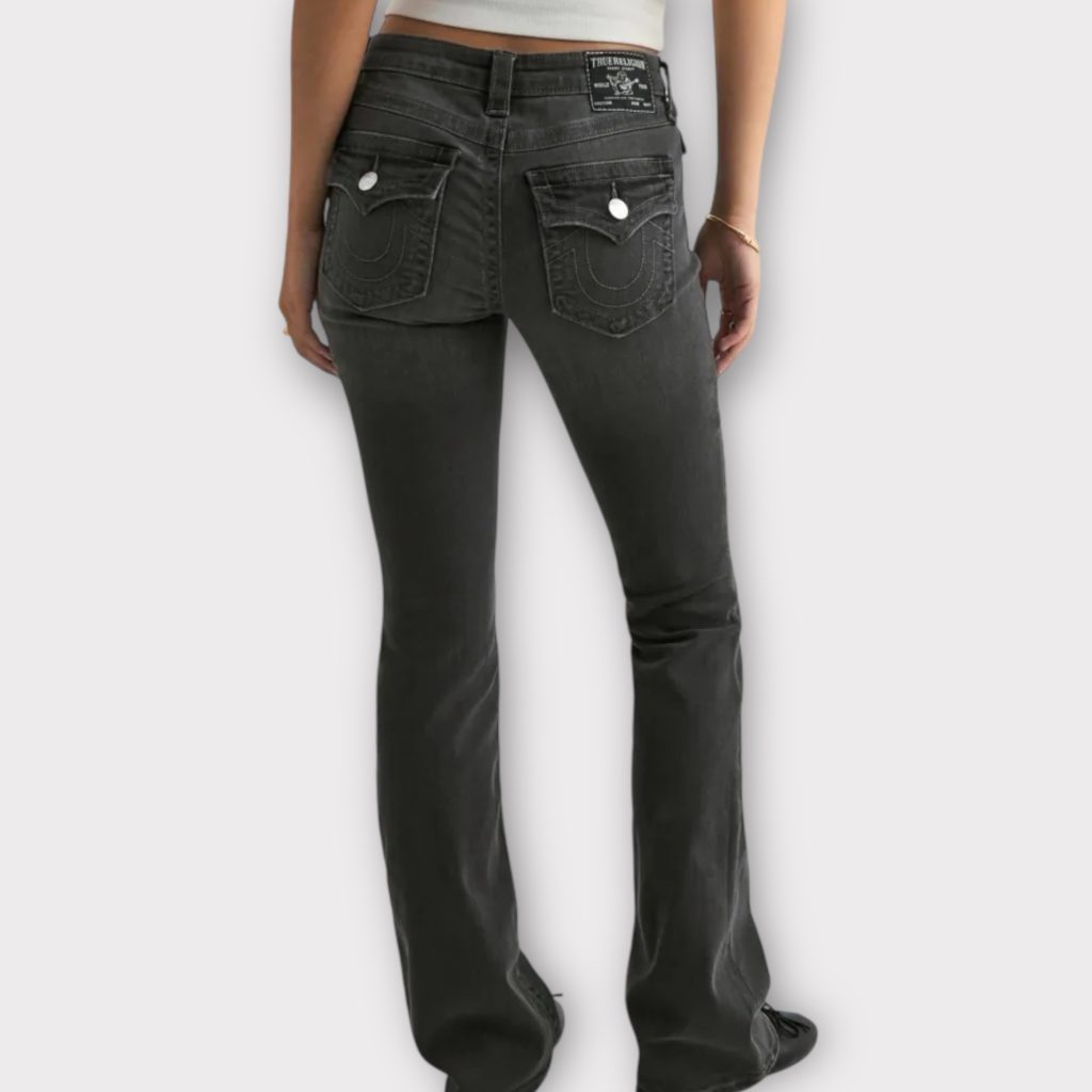 true religion becca mr bootcut flap charcoal