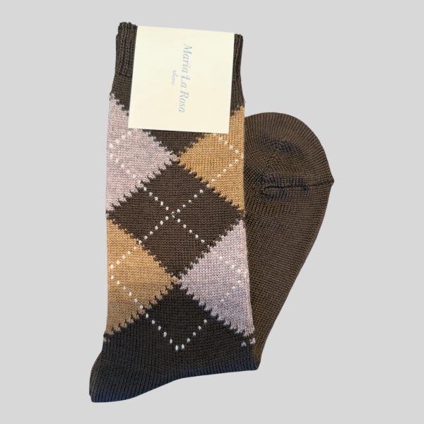 Maria La Rosa Hong Sock Brown